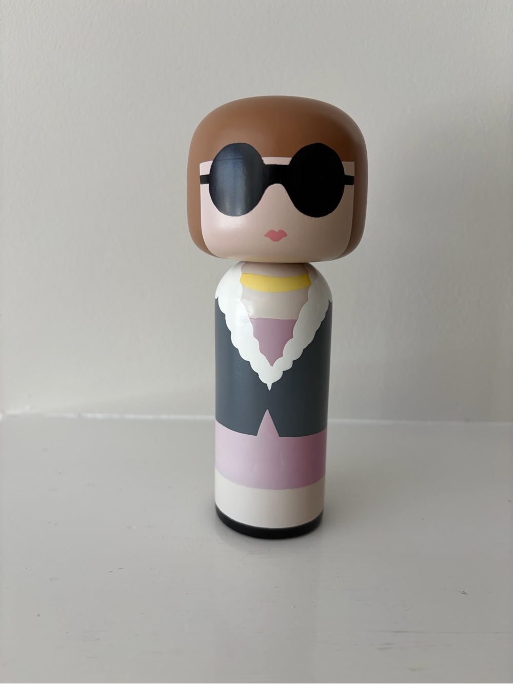 Lucie Kaas Kokeshi Dolls Audrey Hepburn Frida Kahlo Coco Chanel - Picture 8 of 9